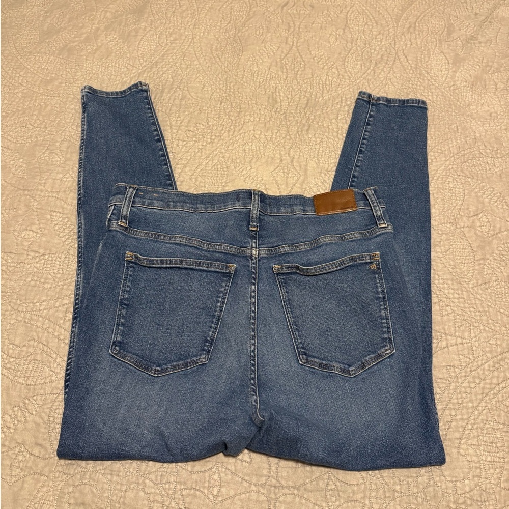 Madewell Women's 10” High Rise Skinny Jeans Size 32 - Picture 4 of 9